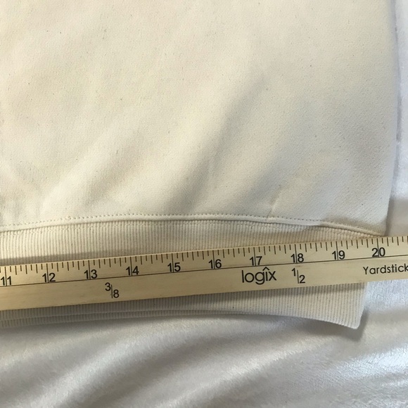 Jake Foreman Elements As Consciou Sweatshirt Women’s Size M Color Beige Pullover - Picture 10 of 16